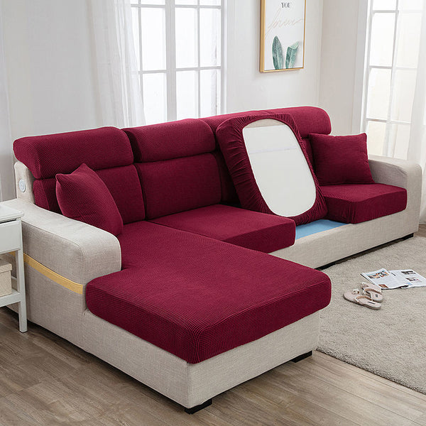Housse de protection pour canapé en coin