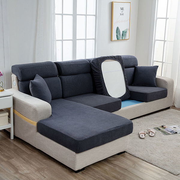 Housse de protection pour canapé en coin