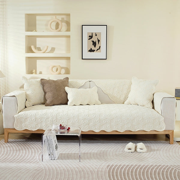 Sofarea - Geometric patterned sofa cover