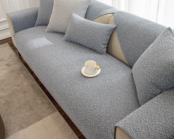 4Seas - Funda de sofá de lino transpirable Four Seasons