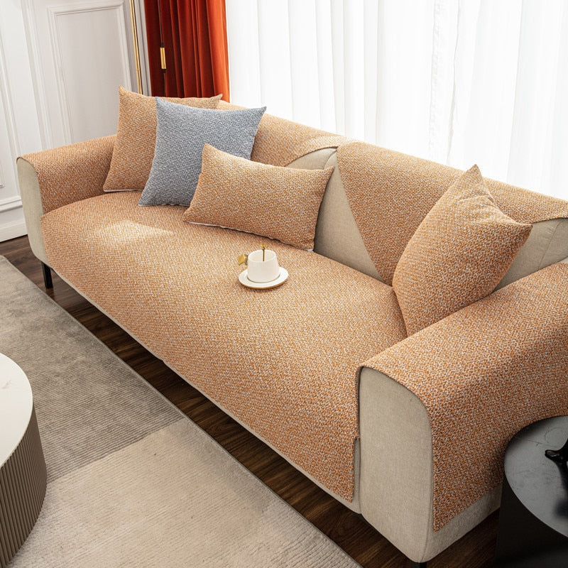4Seas – Four Seasons atmungsaktiver Sofabezug aus Leinen